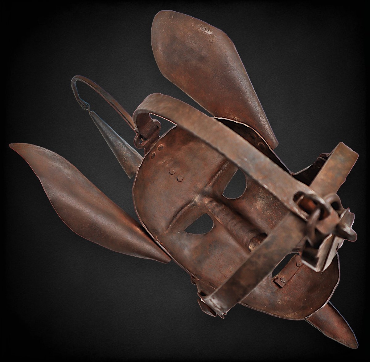 Masque de la honte / Infamie / Masque de Torture-photo-7