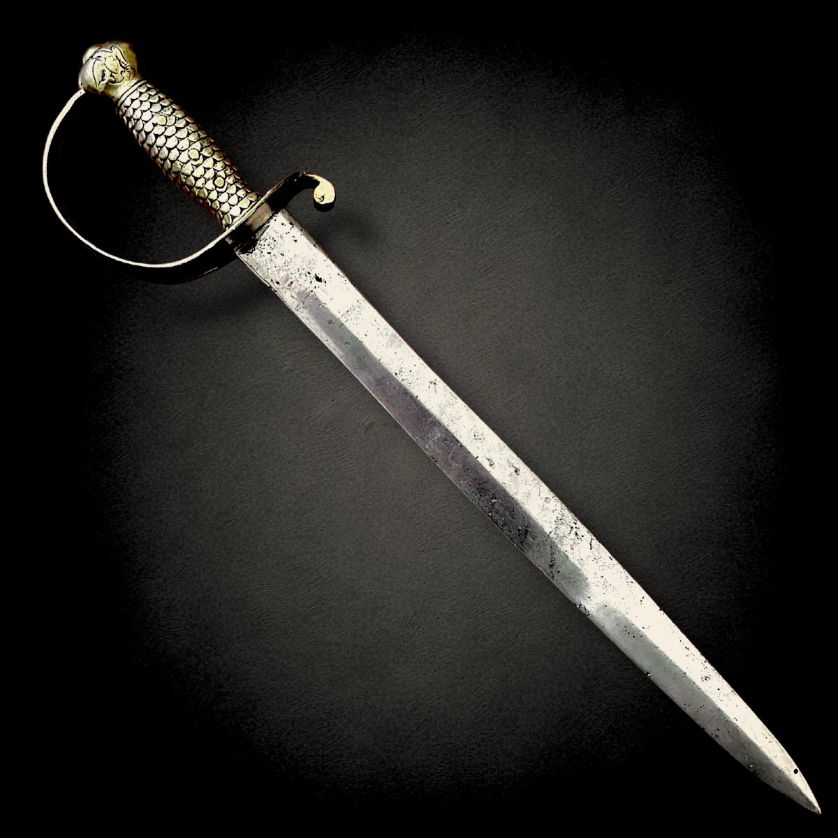 SABRE D'ABORD DE L'US NAVAL, MODÈLE 1841, AMES-photo-3