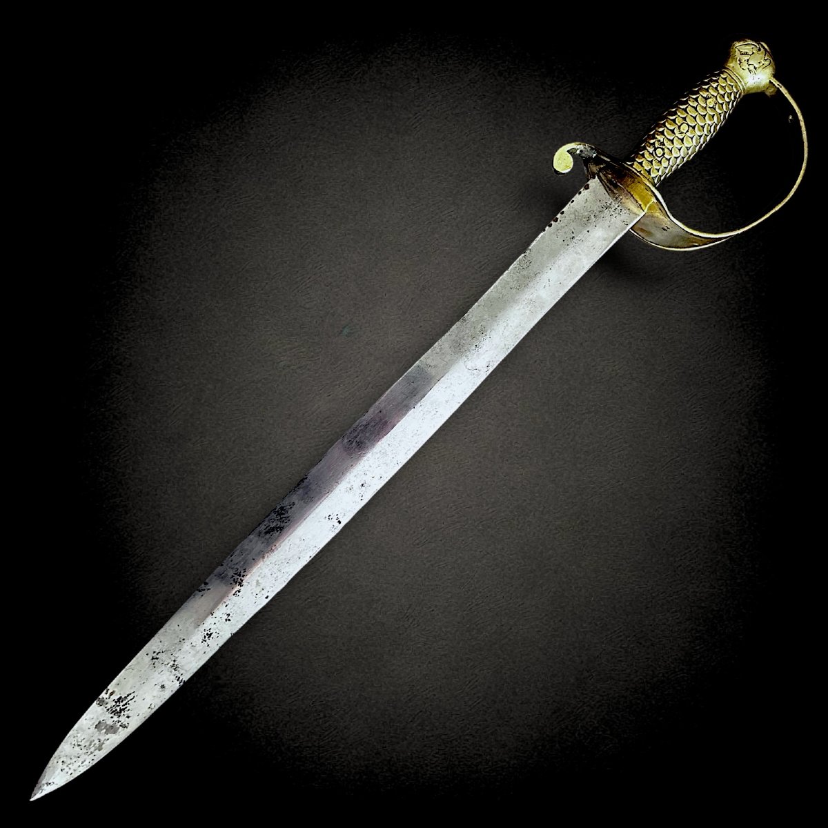 SABRE D'ABORD DE L'US NAVAL, MODÈLE 1841, AMES-photo-4