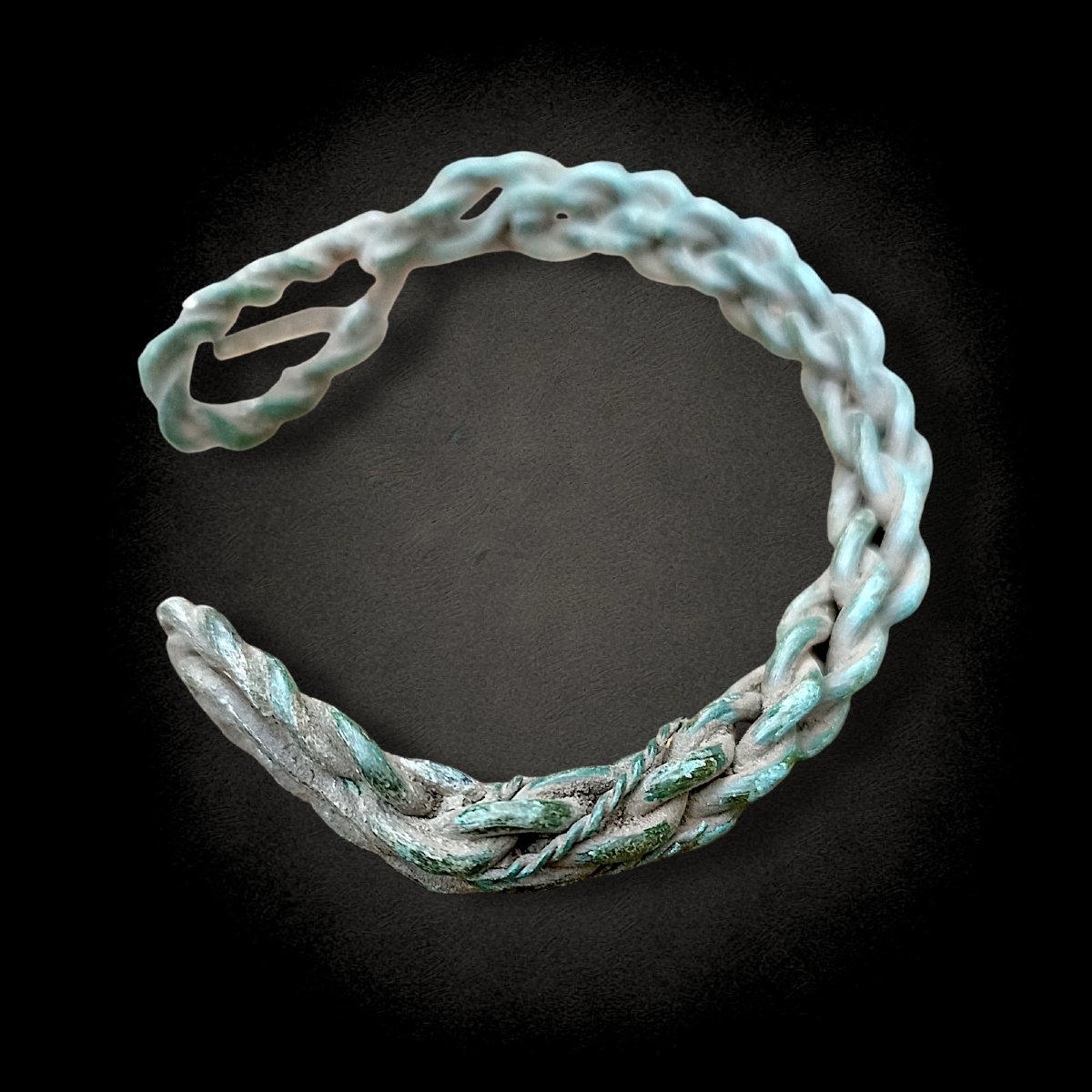 Bracelet Viking Médiéval en Bronze -photo-1