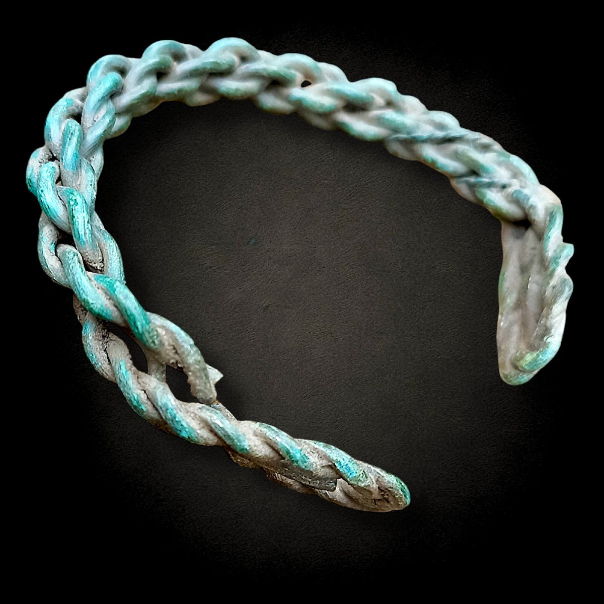 Bracelet Viking Médiéval en Bronze -photo-3