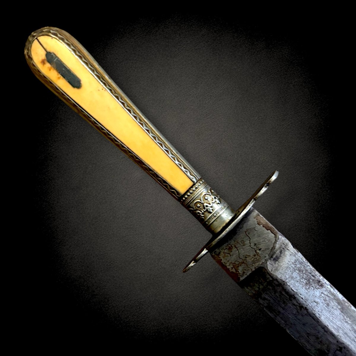 Couteau Bowie/Dague Charles Ibbotson du XIXe siècle-photo-5