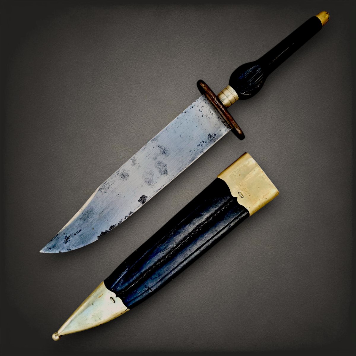 Baïonnette de Chasse (XVIIIe-XIXe siècle)-photo-3