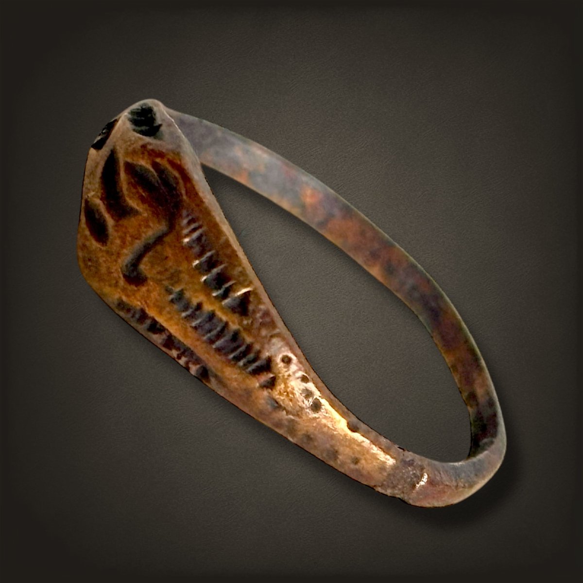 Bague médiévale et des Croisades-photo-3