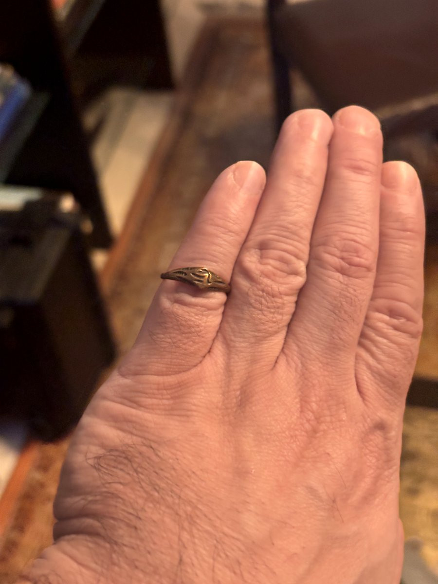 Bague médiévale et des Croisades-photo-5