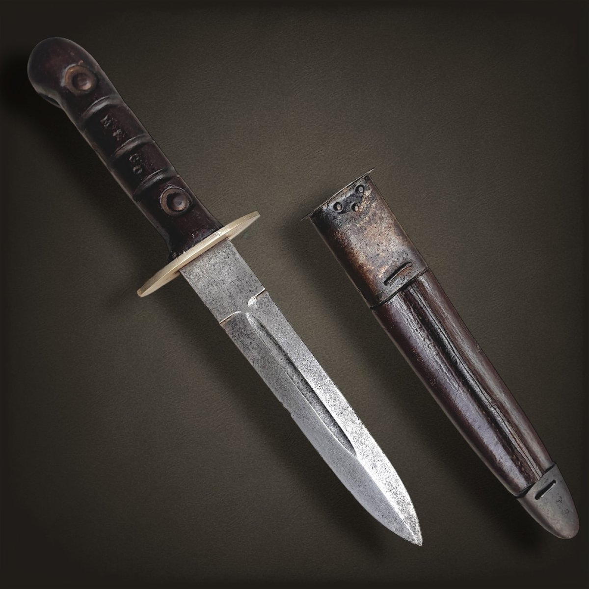 Couteau de Combat de Parachutiste WW2-photo-4