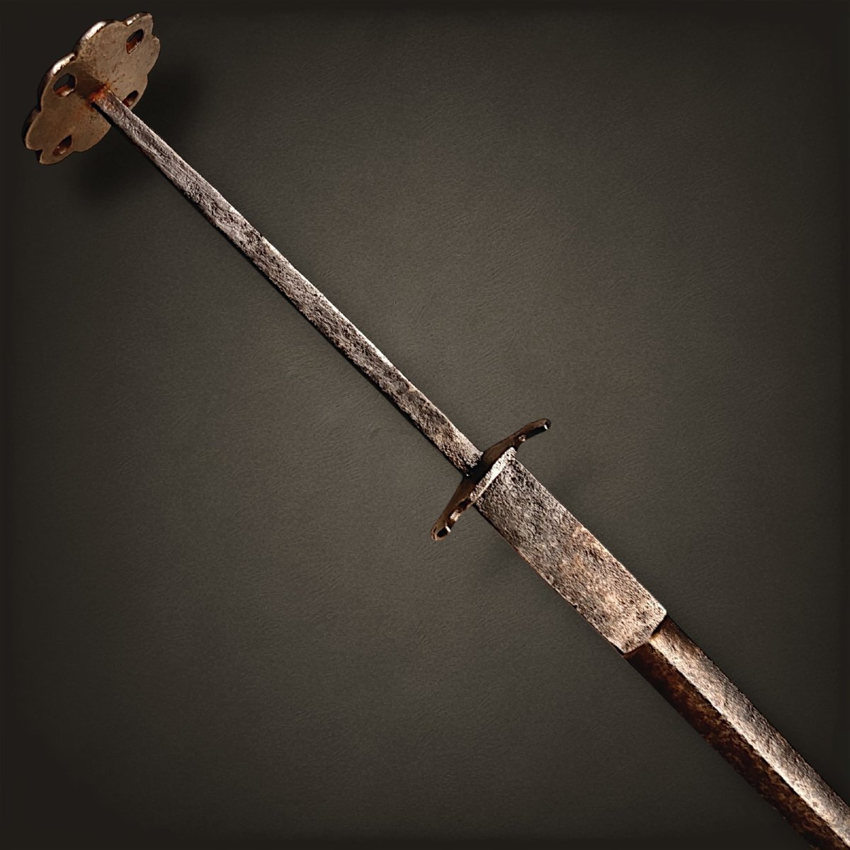 14th Century Rondel Dagger-photo-2