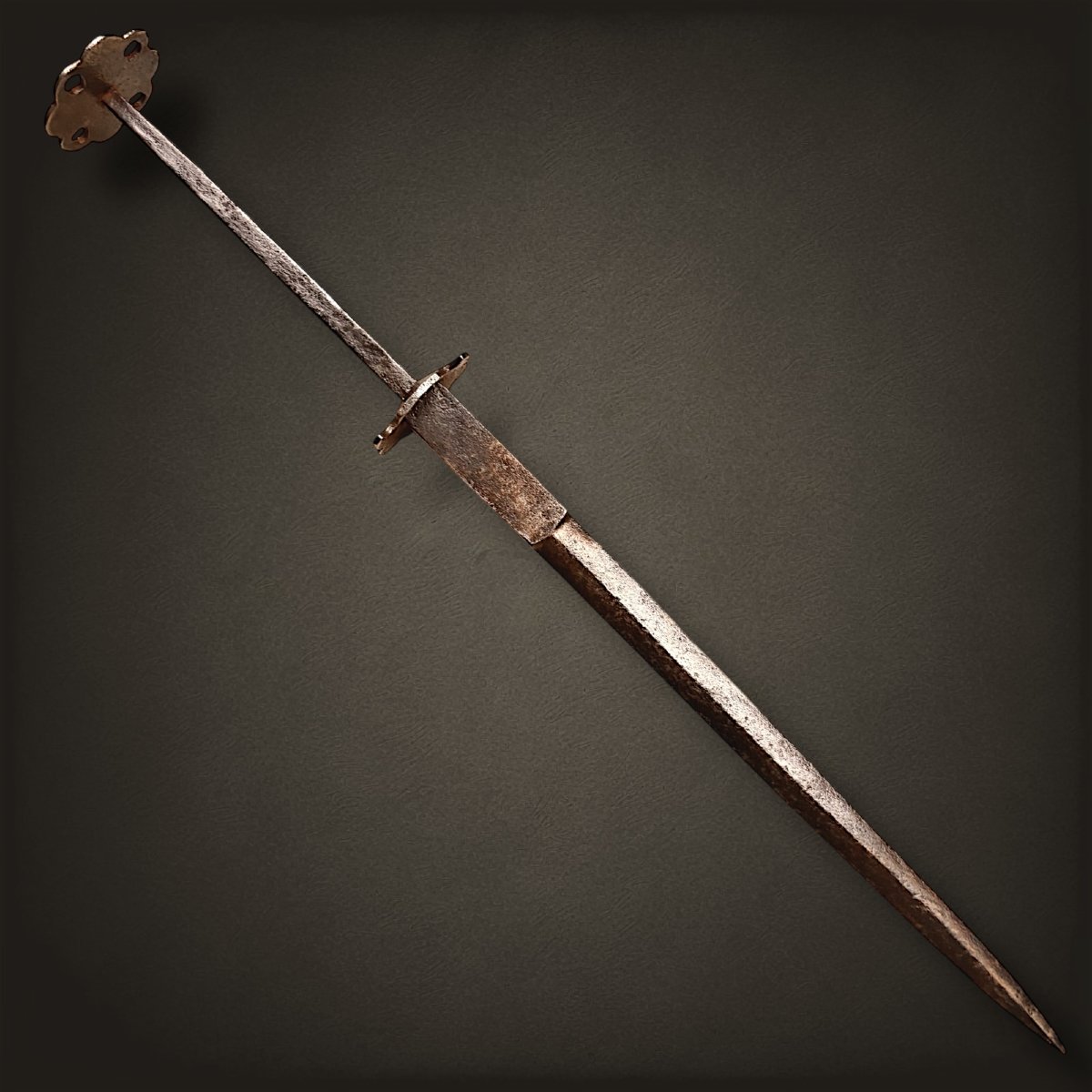 14th Century Rondel Dagger-photo-3