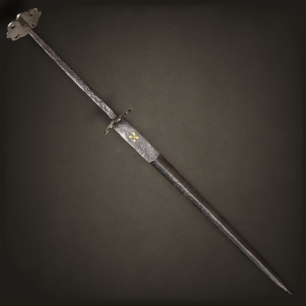 14th Century Rondel Dagger-photo-4