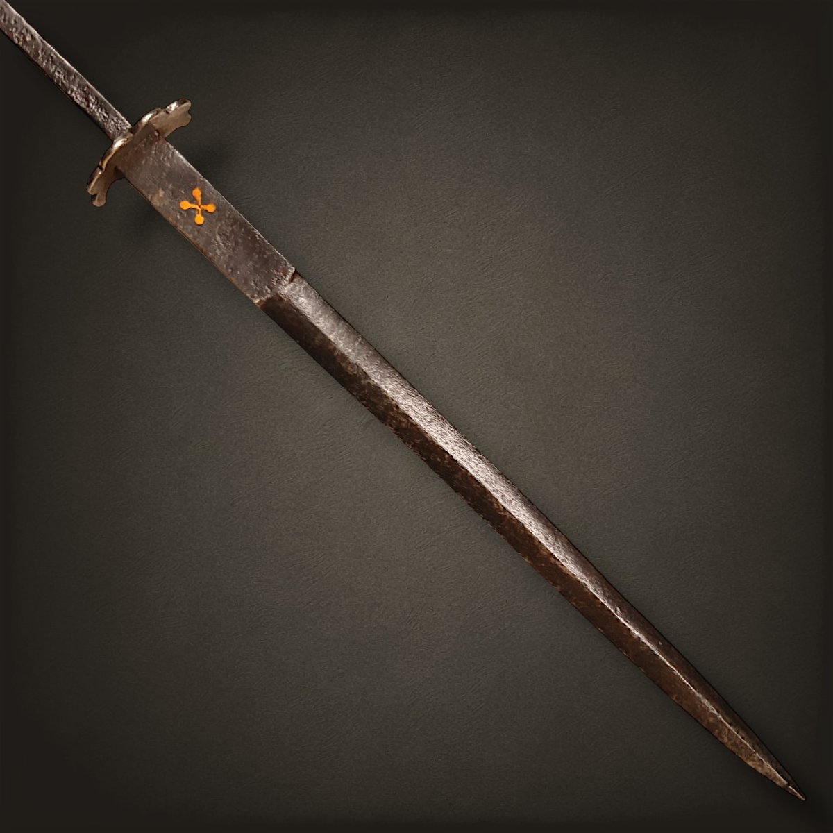 14th Century Rondel Dagger-photo-1