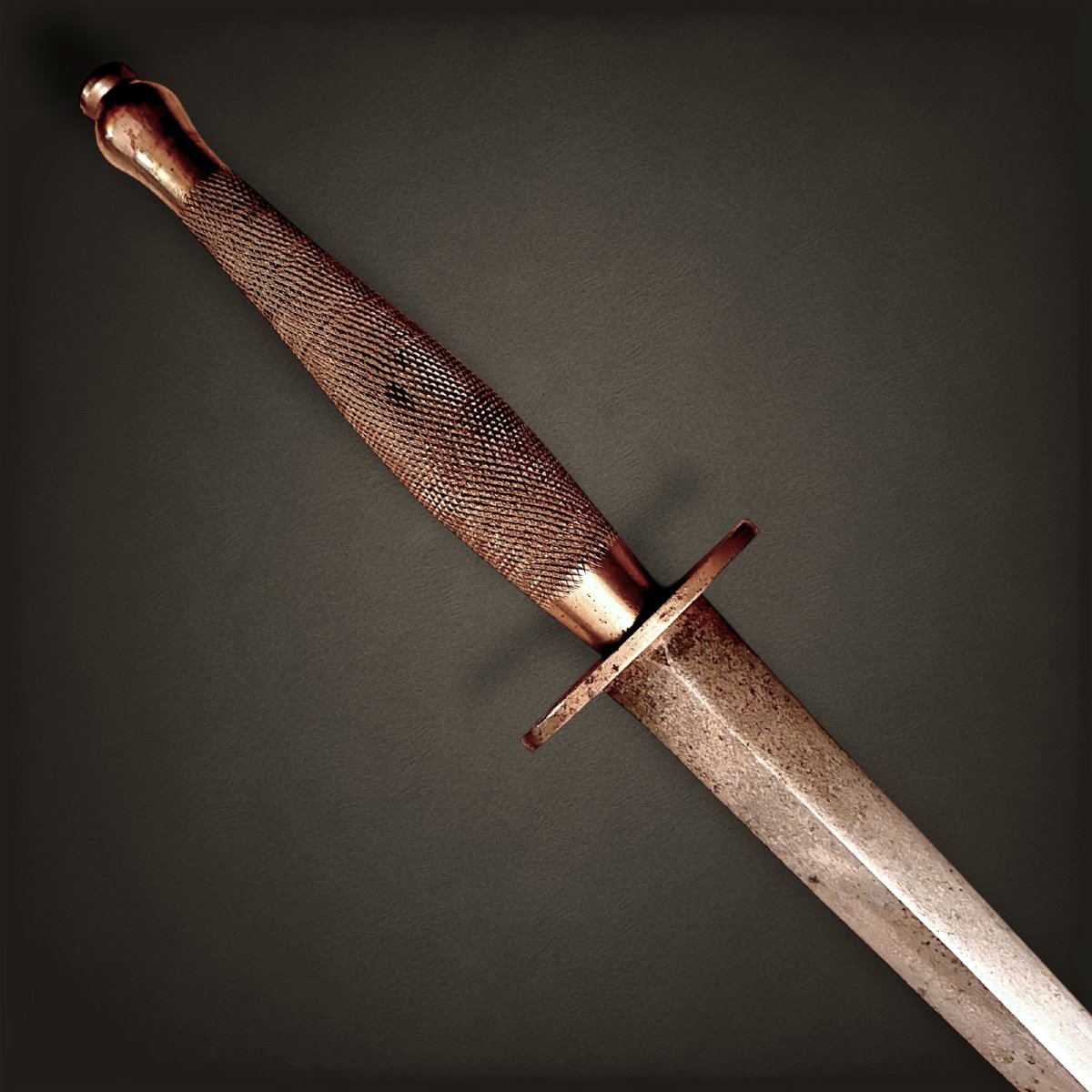 Fairbairn Sykes Model 2 Nickel Dagger, Sterile-photo-3