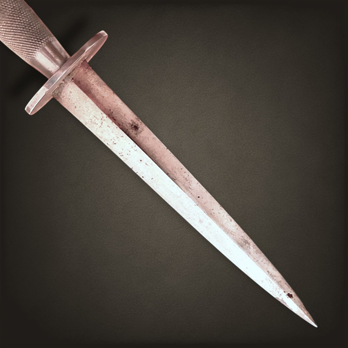 Fairbairn Sykes Model 2 Nickel Dagger, Sterile-photo-2