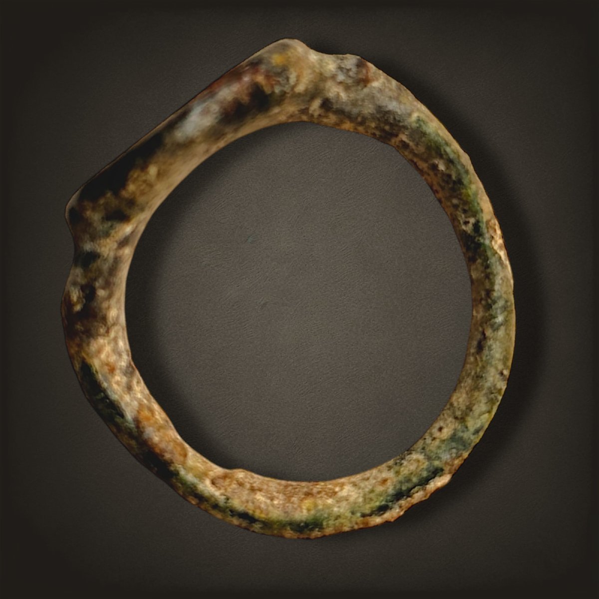 Roman Bronze Ring "antonivs"-photo-1