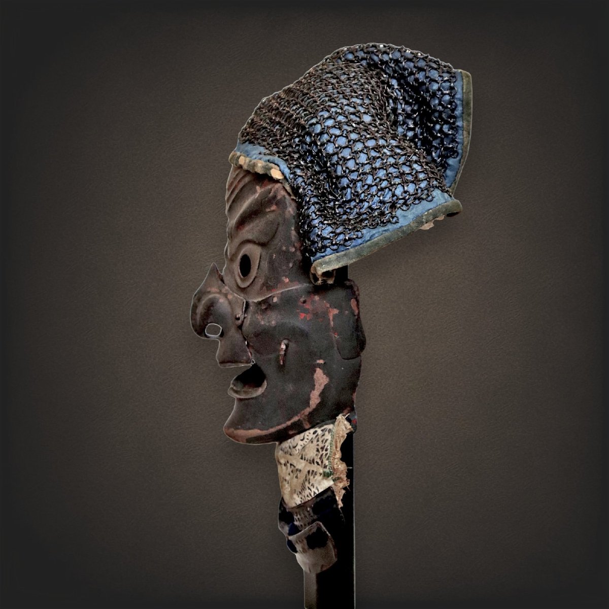 Somen Mask From The Edo Period (1603–1868) In Japan-photo-1