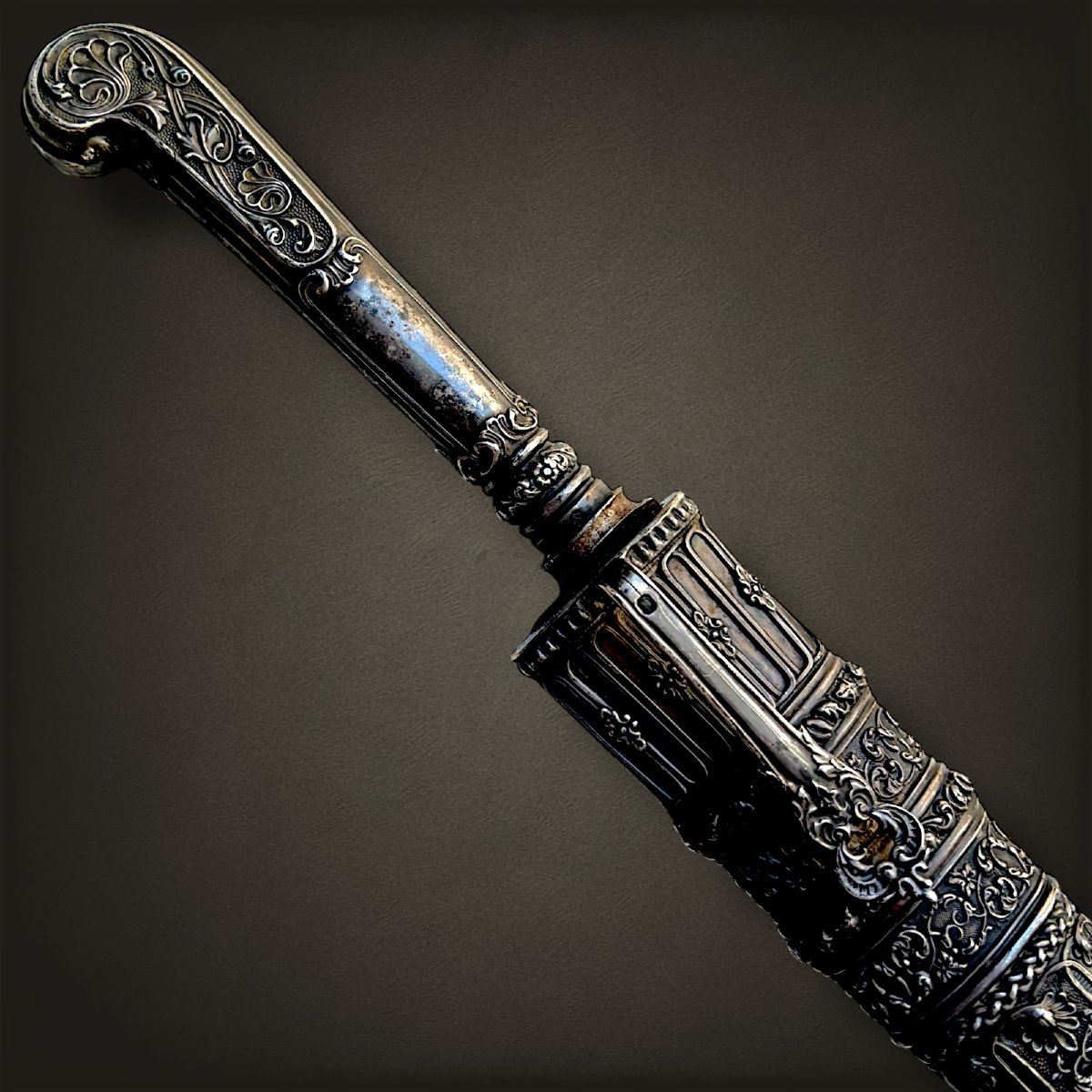 19th-century Silver Dagger-photo-2