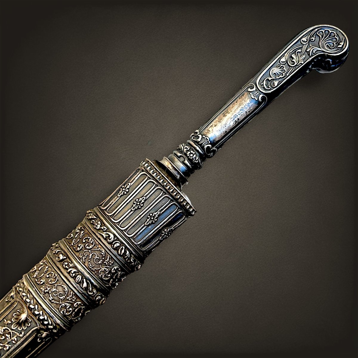 19th-century Silver Dagger-photo-1