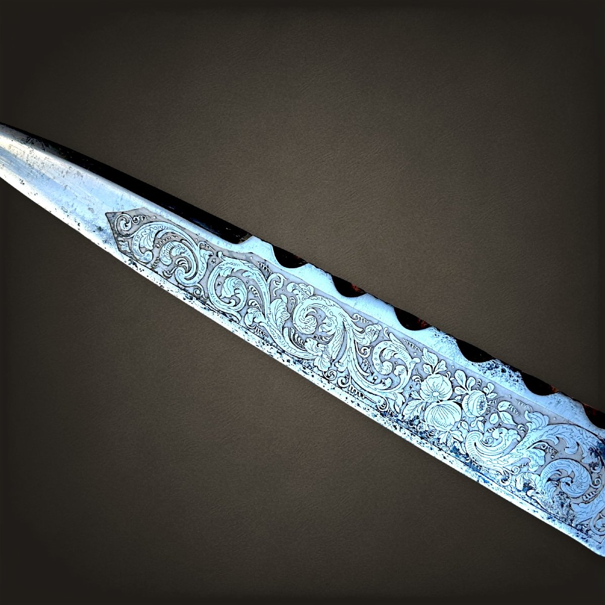19th-century Silver Dagger-photo-4
