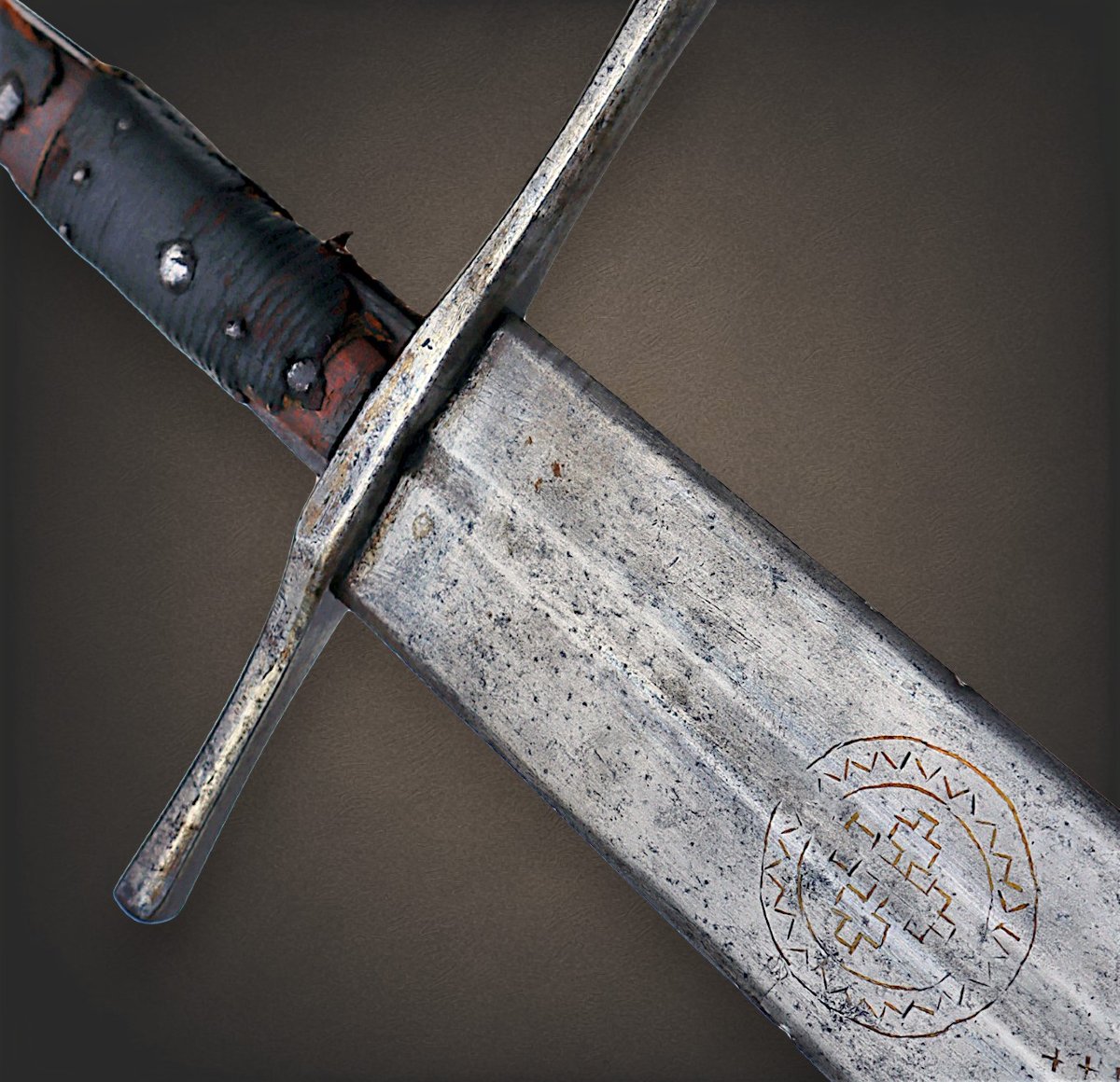 Type XIII Crusader Knight's Sword, 14th Century-photo-4