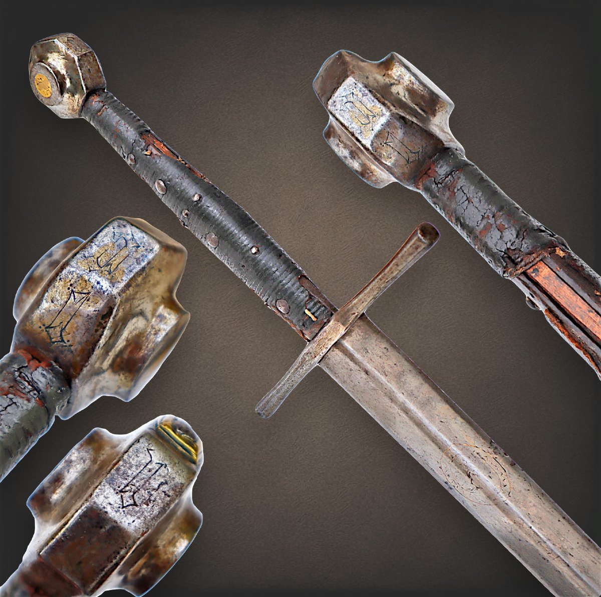Type XIII Crusader Knight's Sword, 14th Century-photo-3