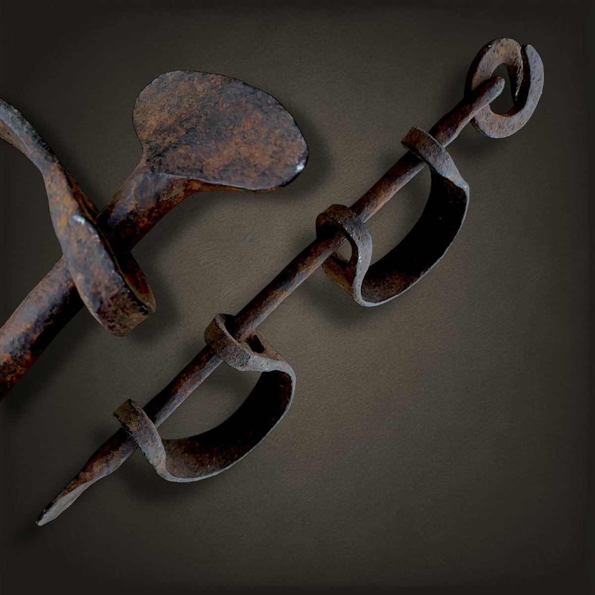 17th- And 18th-century Slave Shackles (atlantic Crossing)-photo-3