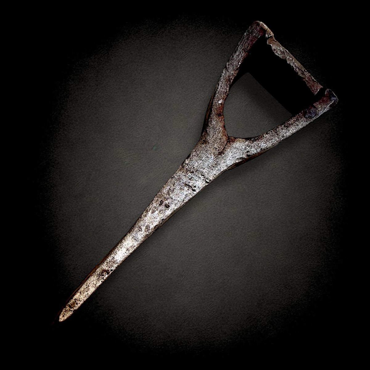 Middle Ages / Renaissance – Antique Battle Axe-photo-2