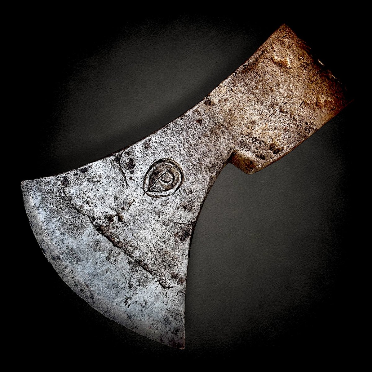 Middle Ages / Renaissance – Antique Battle Axe