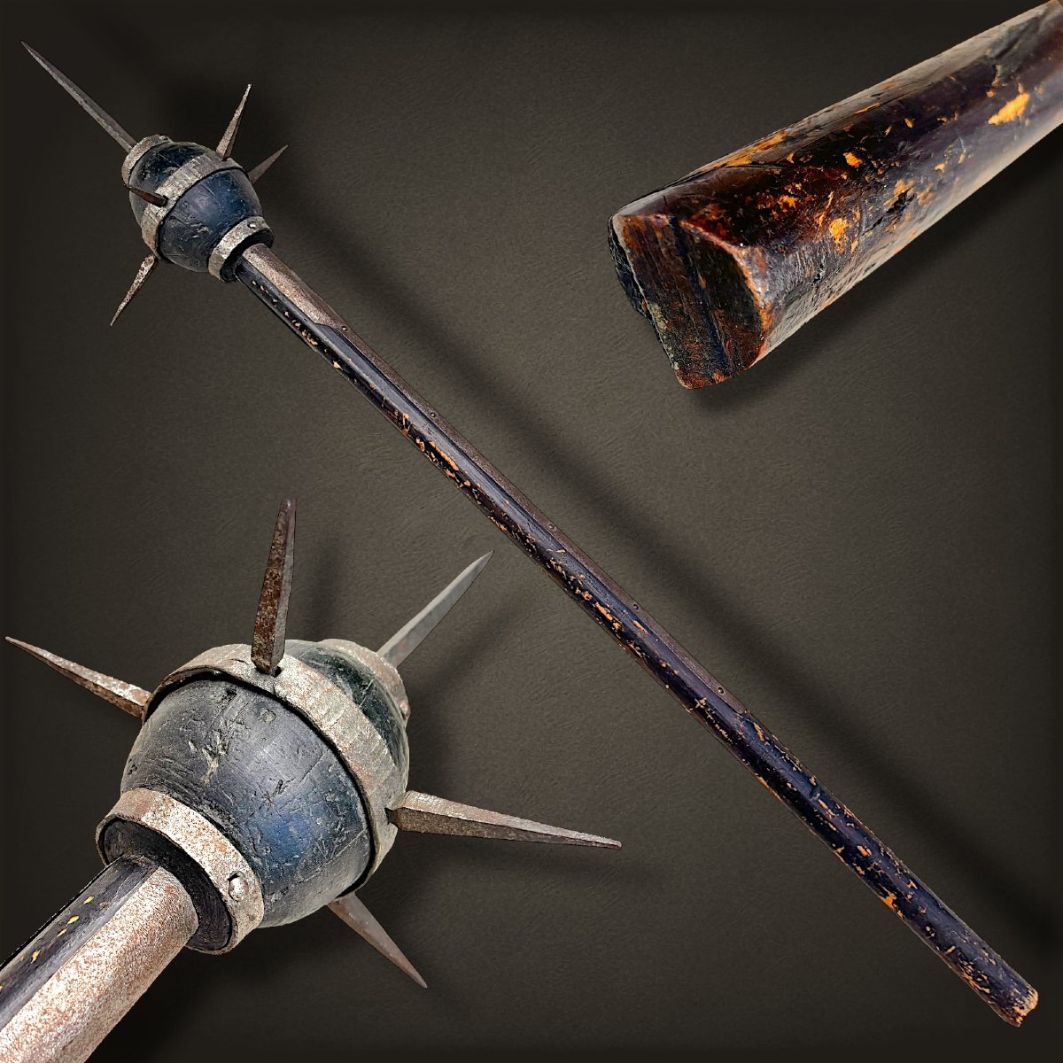 Masse d'Armes type  Morgenstern -photo-2