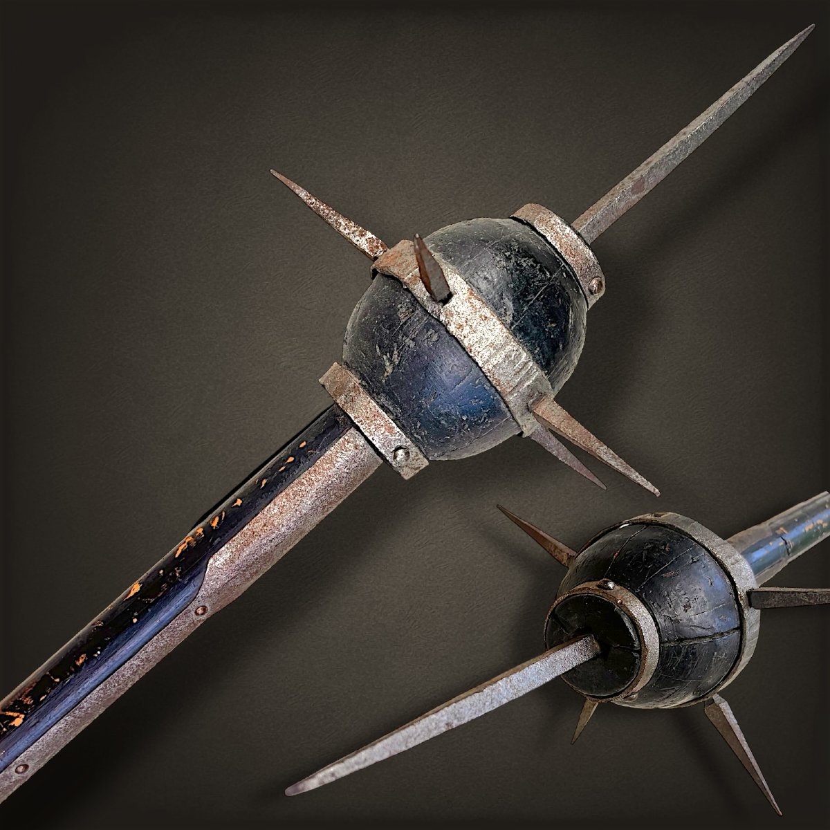 Masse d'Armes type  Morgenstern 