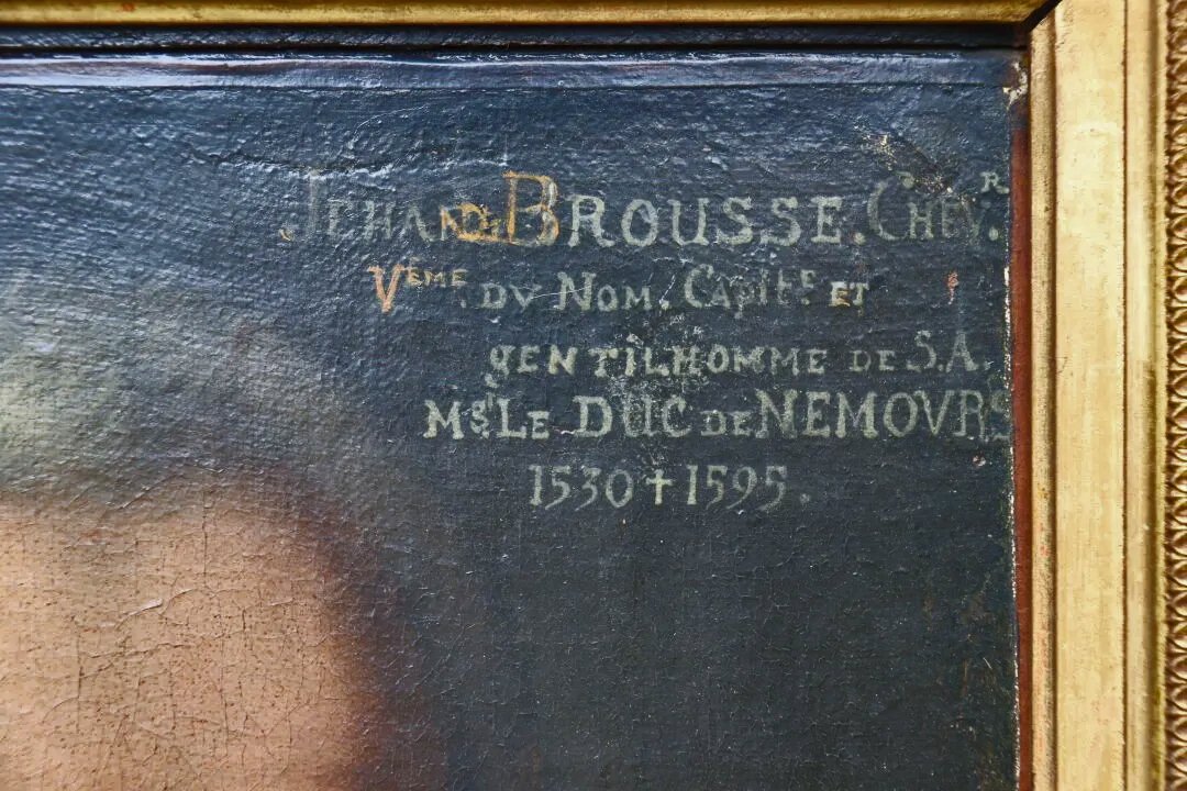 16th-century Portrait Of Jean Brousse (1530–1595) Knight Of The Order Of Malta-photo-4