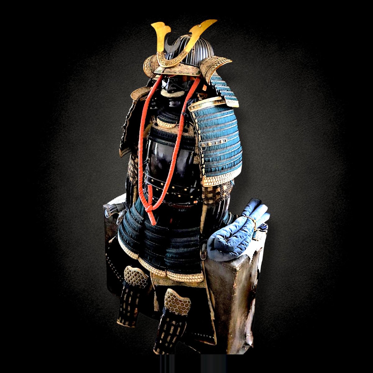 Armure Japonaise Yoroi de l'époque d'Edo XVIIIe siècle.-photo-1