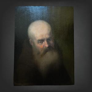 Portrait d'un prêtre du XIXe siècle, faux tableau de Ferdinand Bol