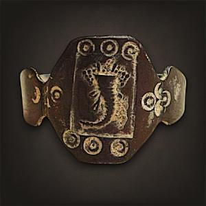 Bague en cuivre carthaginoise / romaine