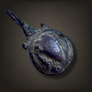 Pendentif Mérovingien en bronze, Collection Bigot
