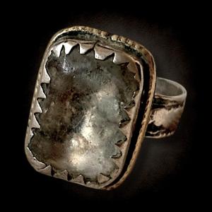 Grande bague Ottomane en quartz, XVIIIe-XIXe siècles