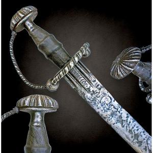 Épée Katzbalger de lansquenet, XVIe siècle