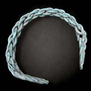 Bracelet Viking Médiéval en Bronze 