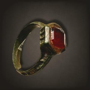 Bague Médiévale/Renaissance en Bronze