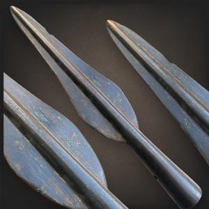 Etruscan Hoplite Bronze Spear (7th–6th Century B.c.) Bigot Collection