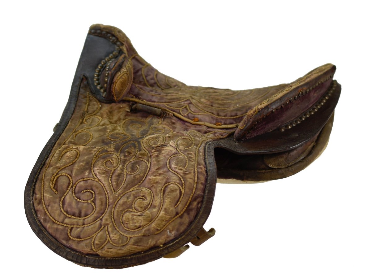 Embroidered Ceremonial Equine Saddle-photo-1