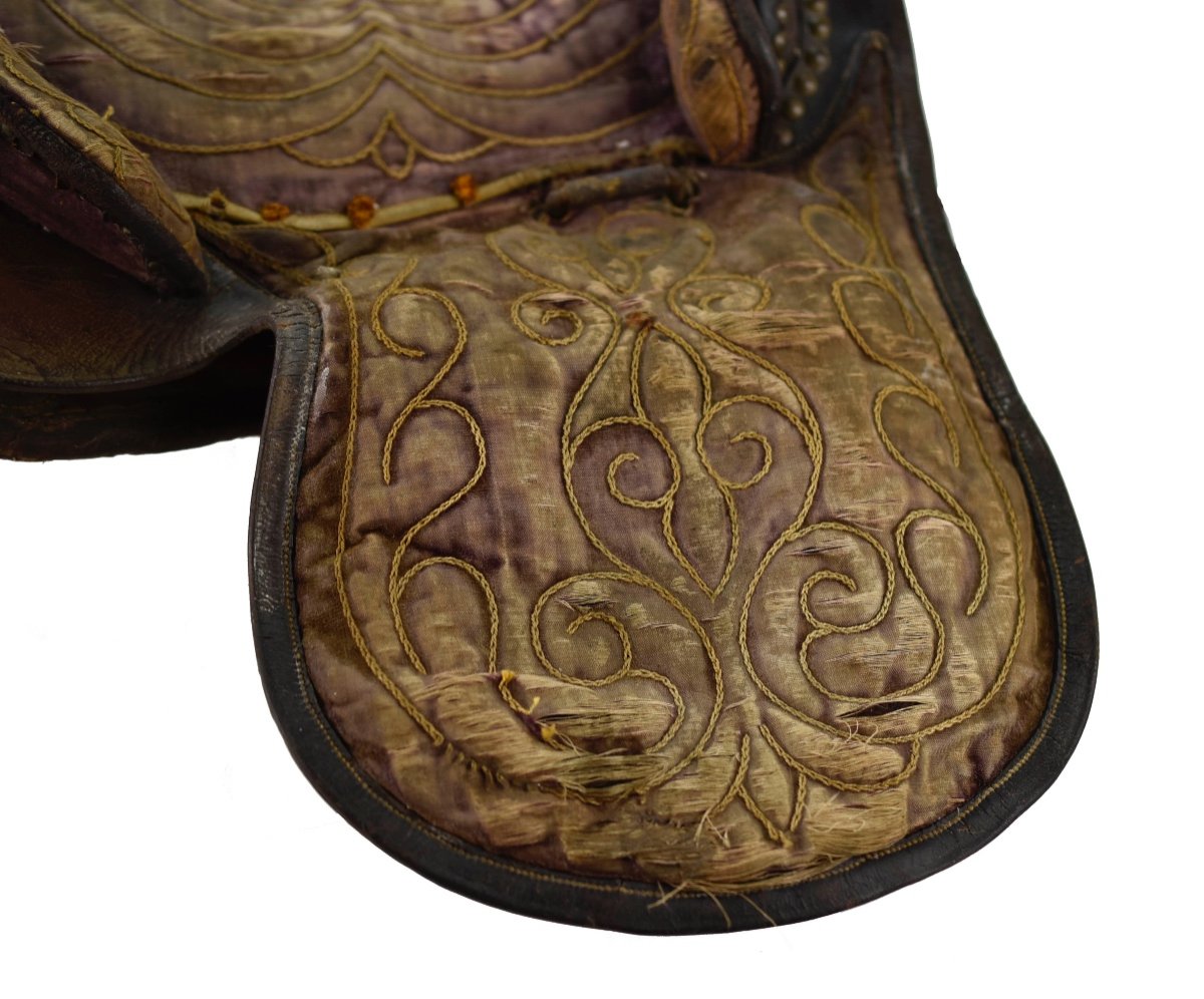 Embroidered Ceremonial Equine Saddle-photo-4