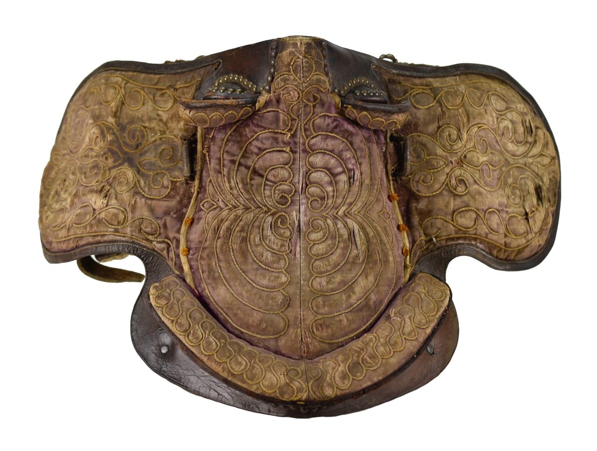Embroidered Ceremonial Equine Saddle-photo-5