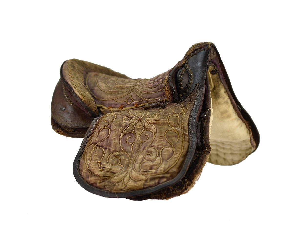 Embroidered Ceremonial Equine Saddle