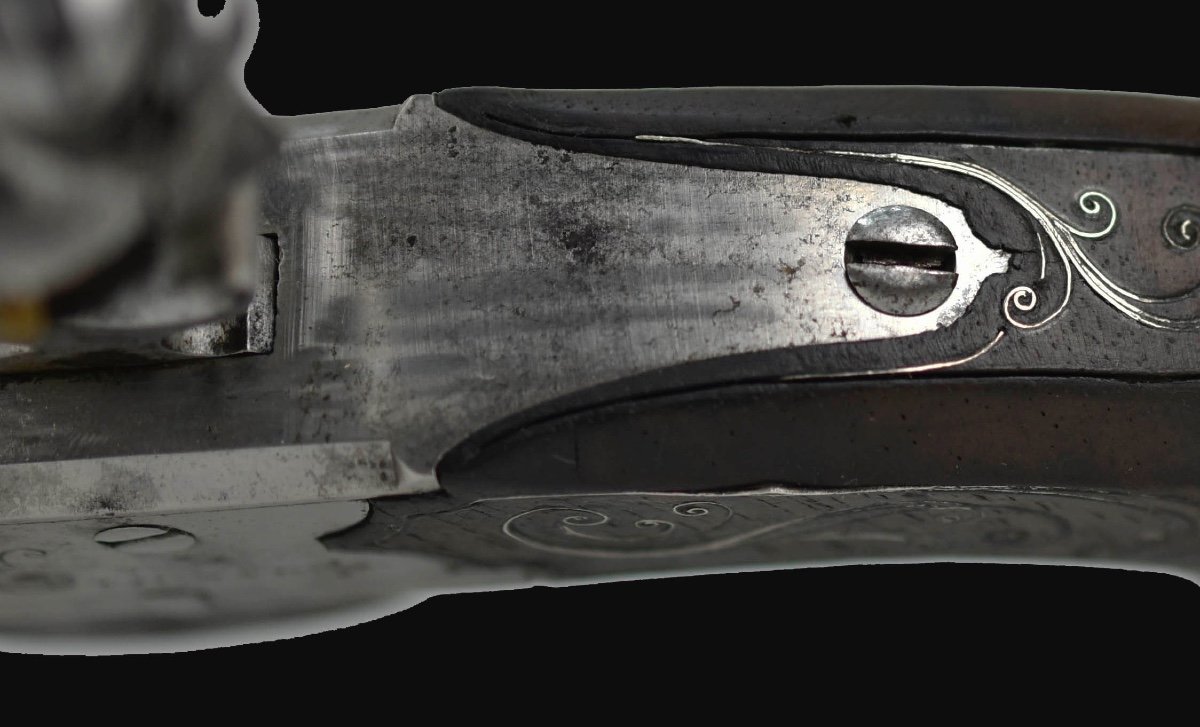 Paire De Pistolets De Poche St Etienne-photo-1