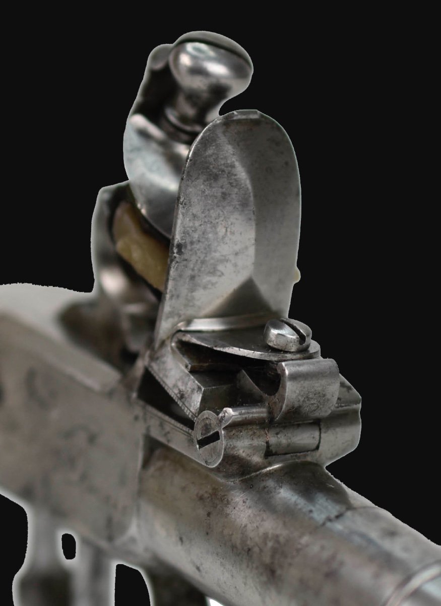 Paire De Pistolets De Poche St Etienne-photo-2