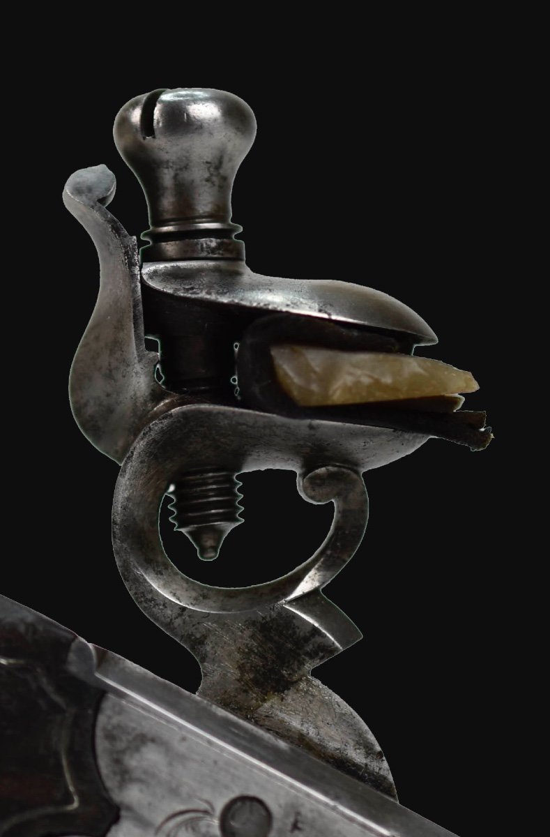 Paire De Pistolets De Poche St Etienne-photo-5