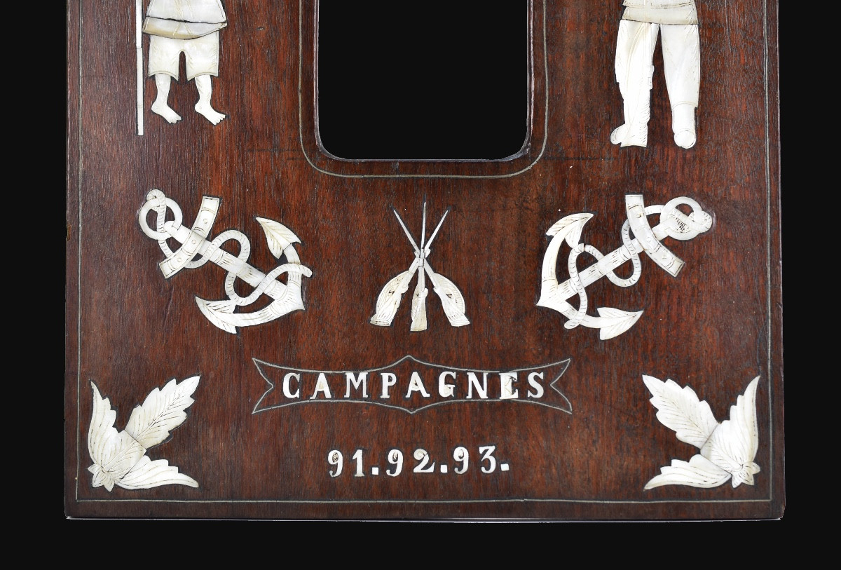 Cadre photo des Marines de l'infanterie coloniale-photo-3