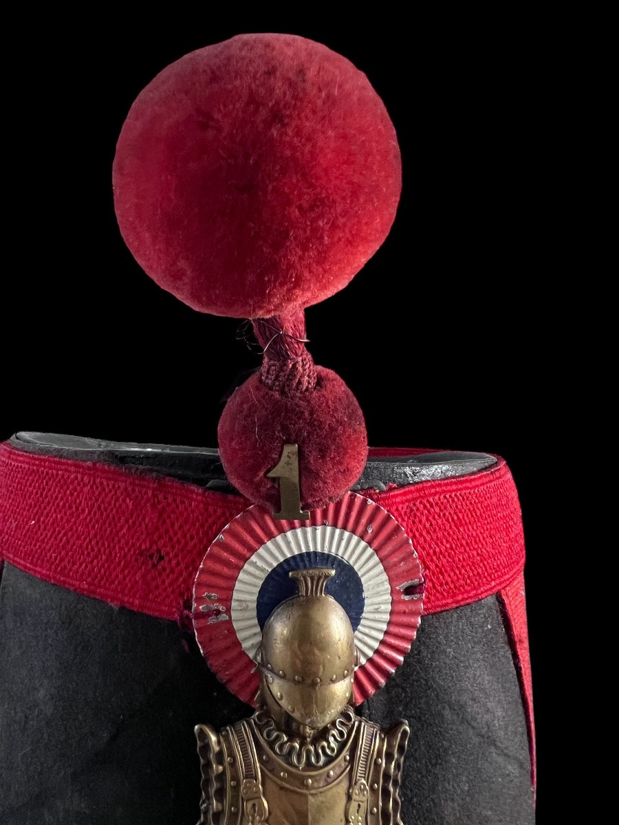 Shako des troupes de la 1re compagnie du génie-photo-3