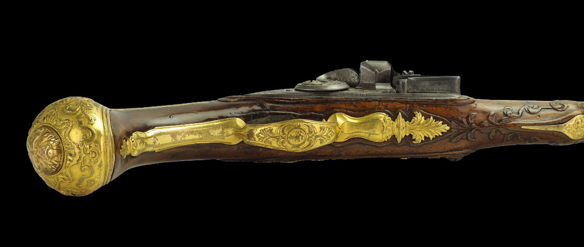 Pistolet à silex par Armand Bongarde & Giles Massin-photo-1