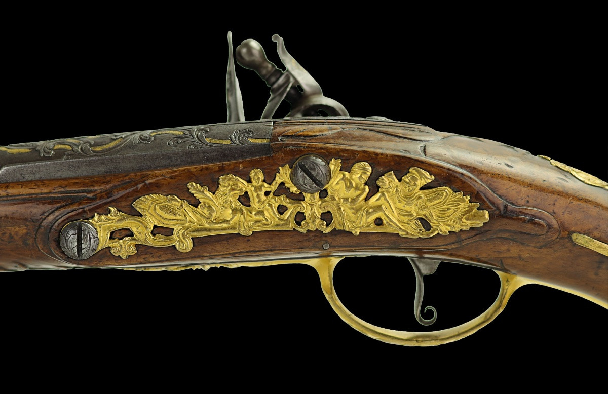 Pistolet à silex par Armand Bongarde & Giles Massin-photo-6