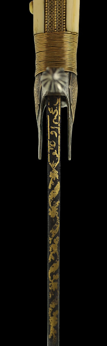 Épée Saif « pillée » arabe-photo-7